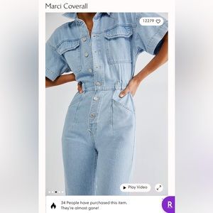 Free people Marci coverall